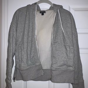 James Perse Hood Zip Jacket